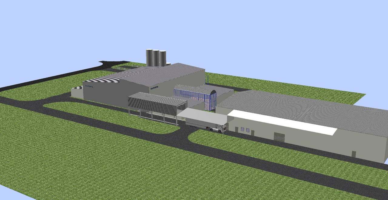 3D-Planungsmodell der Werkserweiterung BYK Chemie in Schkopau